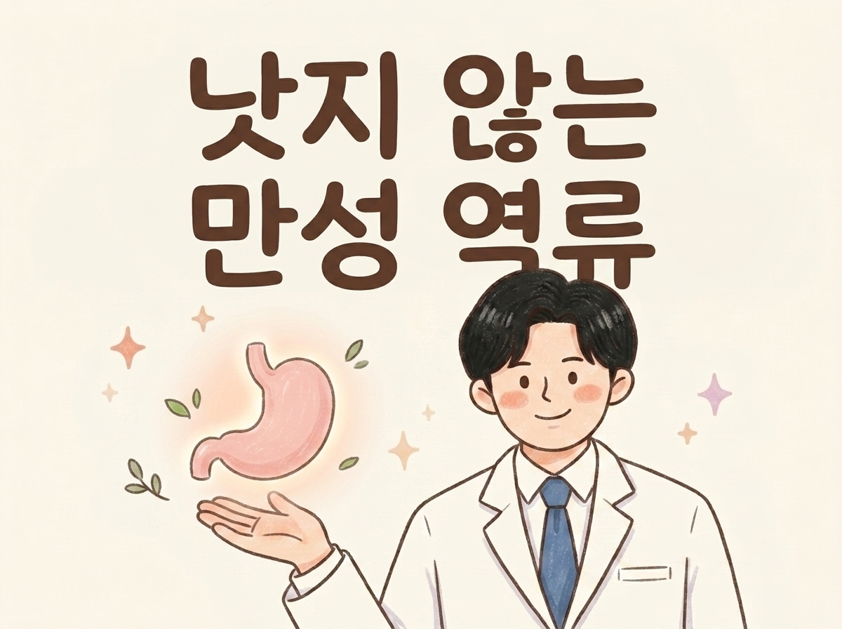낫지 않는 만성 역류 — 담적과 기능성 소화불량 이야기