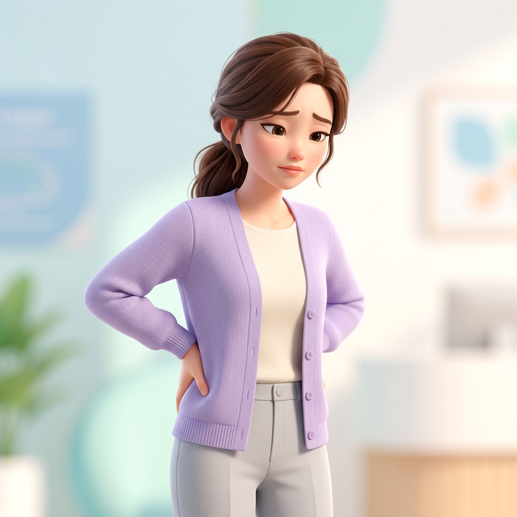 요추 허리 통증